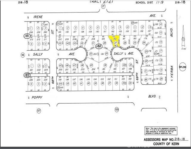 California City, CA 93505,0 Sally Ave & 69th St