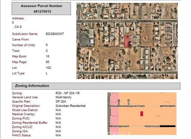 Moreno Valley, CA 92553,4812700 15 Myers AVE