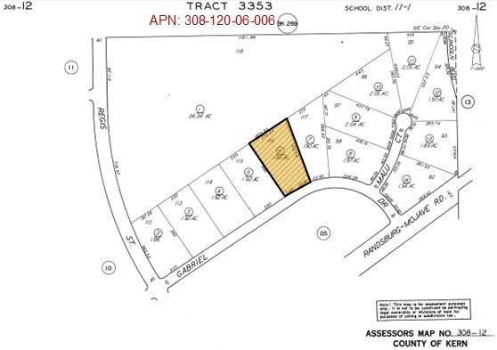 California City, CA 93505,116 LOT Gabriel DR