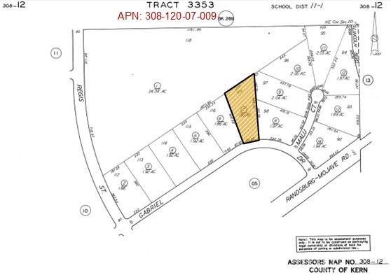 California City, CA 93505,117 LOT Gabriel DR