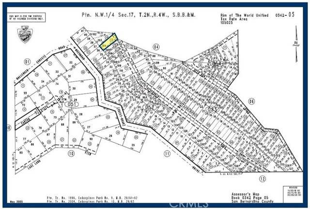 Cedarpines Park, CA 92322,104 LOT Reservoir RD