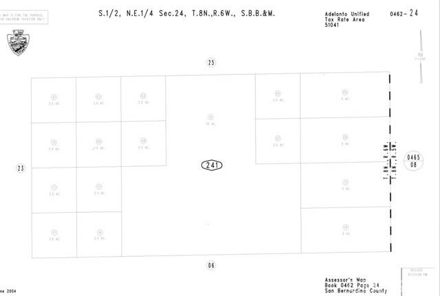 Adelanto, CA 92301,0 BUCKTHORNE CANYON RD