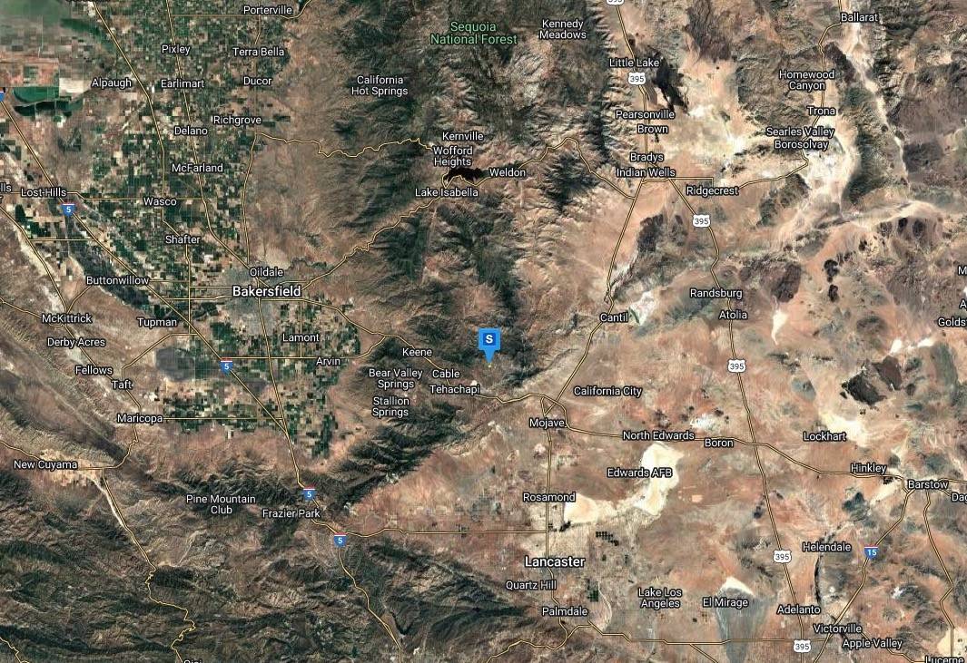 Tehachapi, CA 93561,12200 Quail Mountain RD