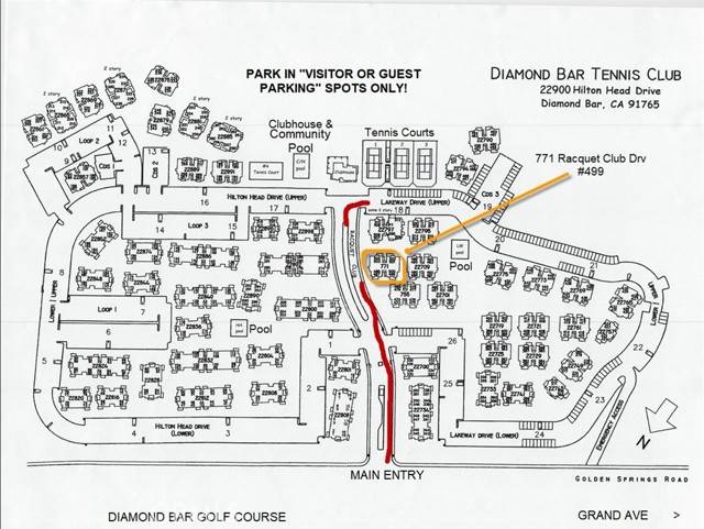 Diamond Bar, CA 91765,771 Racquet Club DR 499