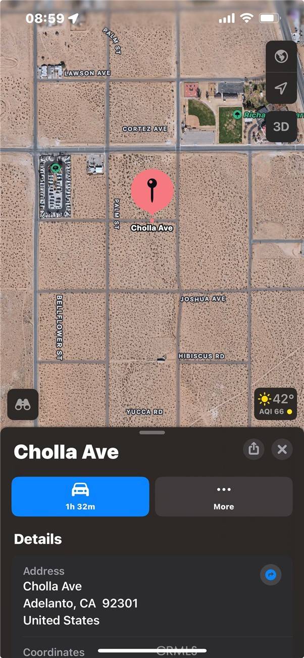 Adelanto, CA 92301,0 Cholla AVE