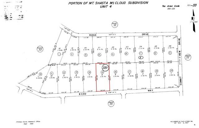 Mccloud, CA 96057,0 Echo WAY
