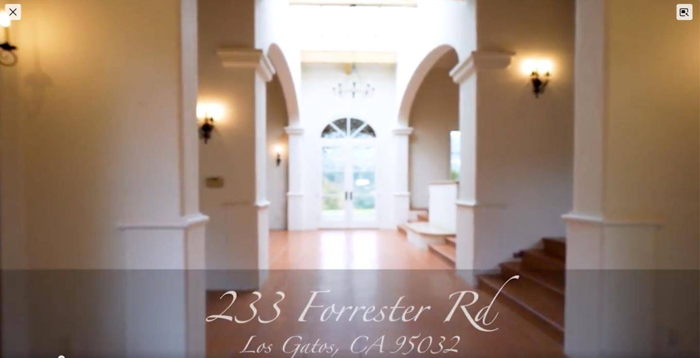 Los Gatos, CA 95032,233 Forrester RD