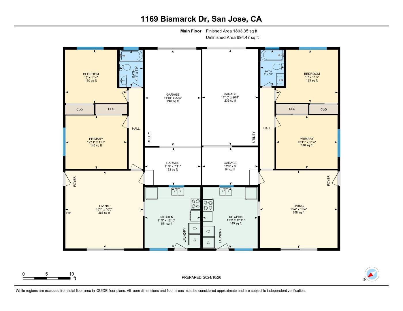 Campbell, CA 95008,1169 Bismarck DR