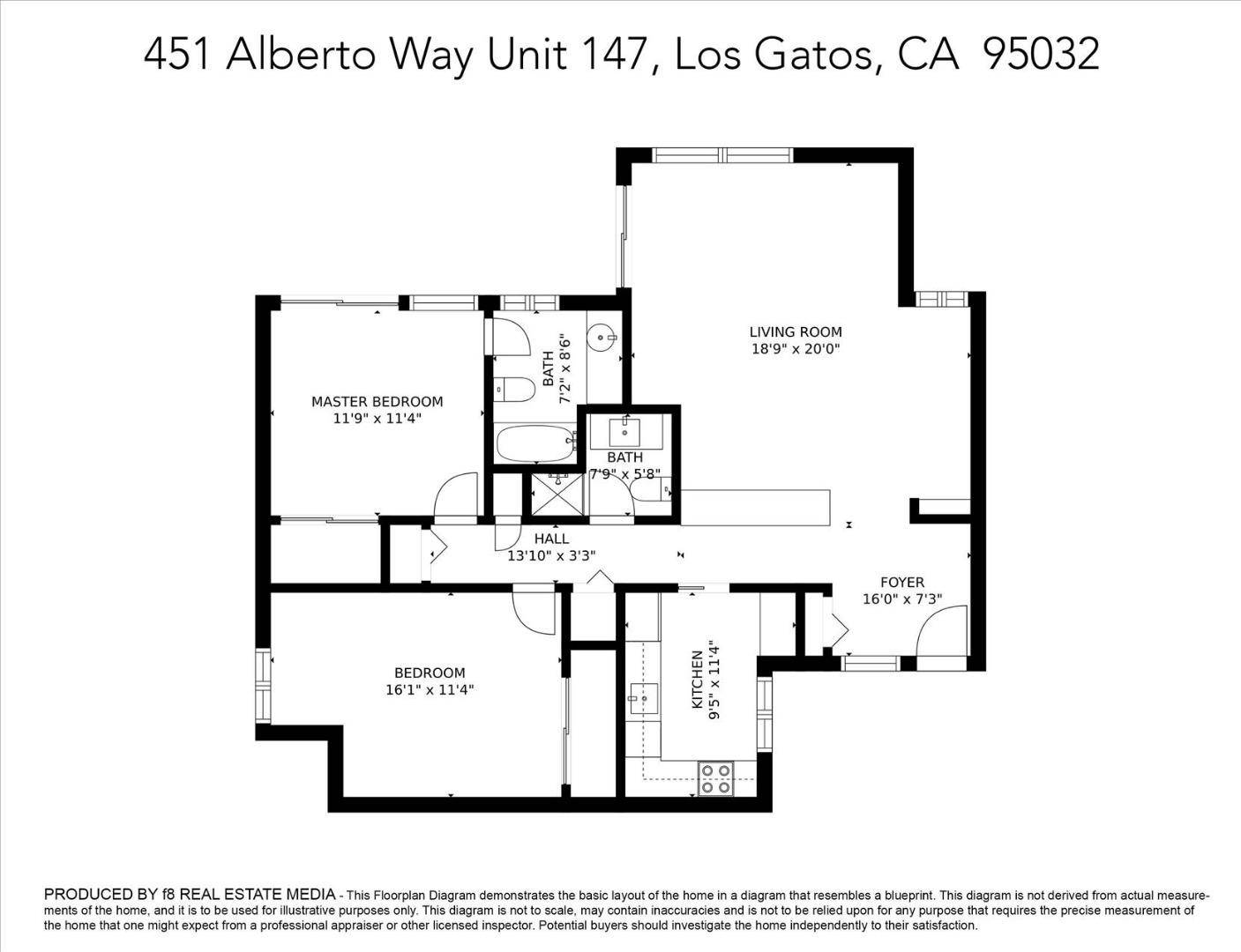 Los Gatos, CA 95032,451 Alberto WAY 147