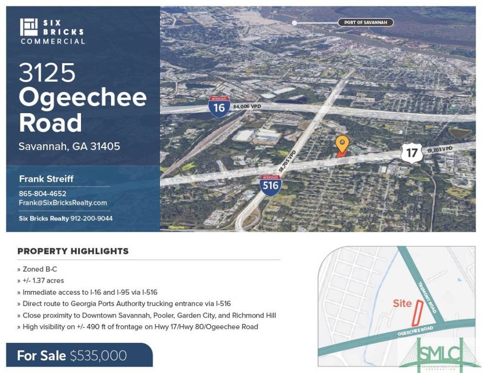 Savannah, GA 31405,3125 Ogeechee RD