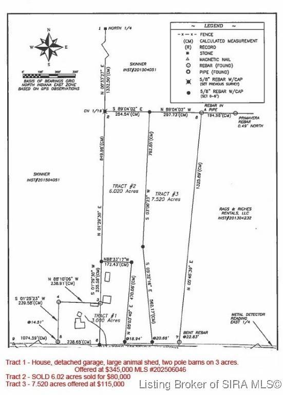 Corydon, IN 47112,0 Wiseman (Tract #3) RD