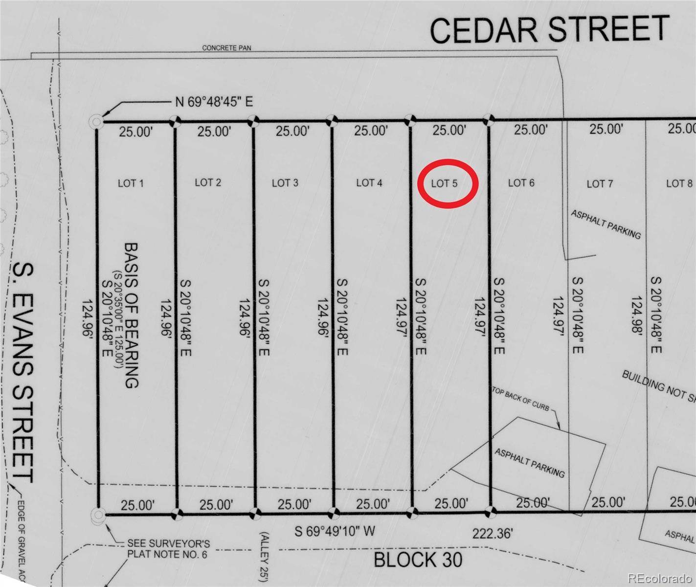 Buena Vista, CO 81211,Lot 5 Block 30 Cedar ST