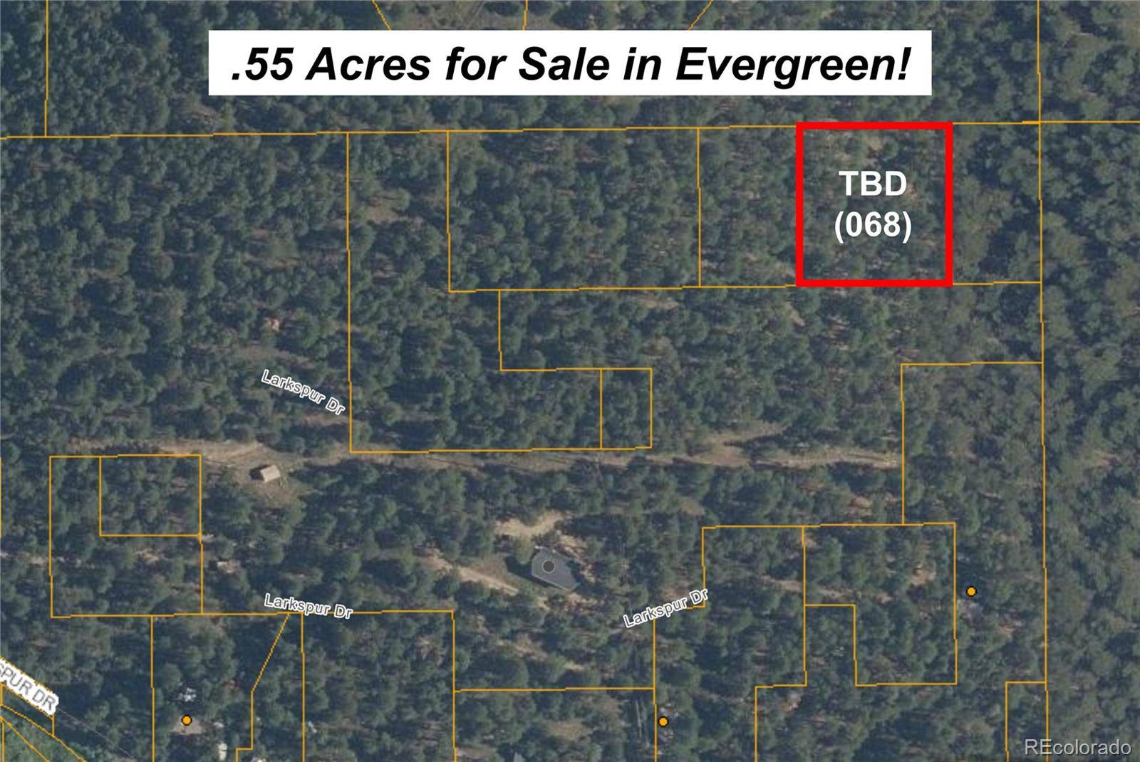 Evergreen, CO 80439,TBD(068) Larkspur Drive