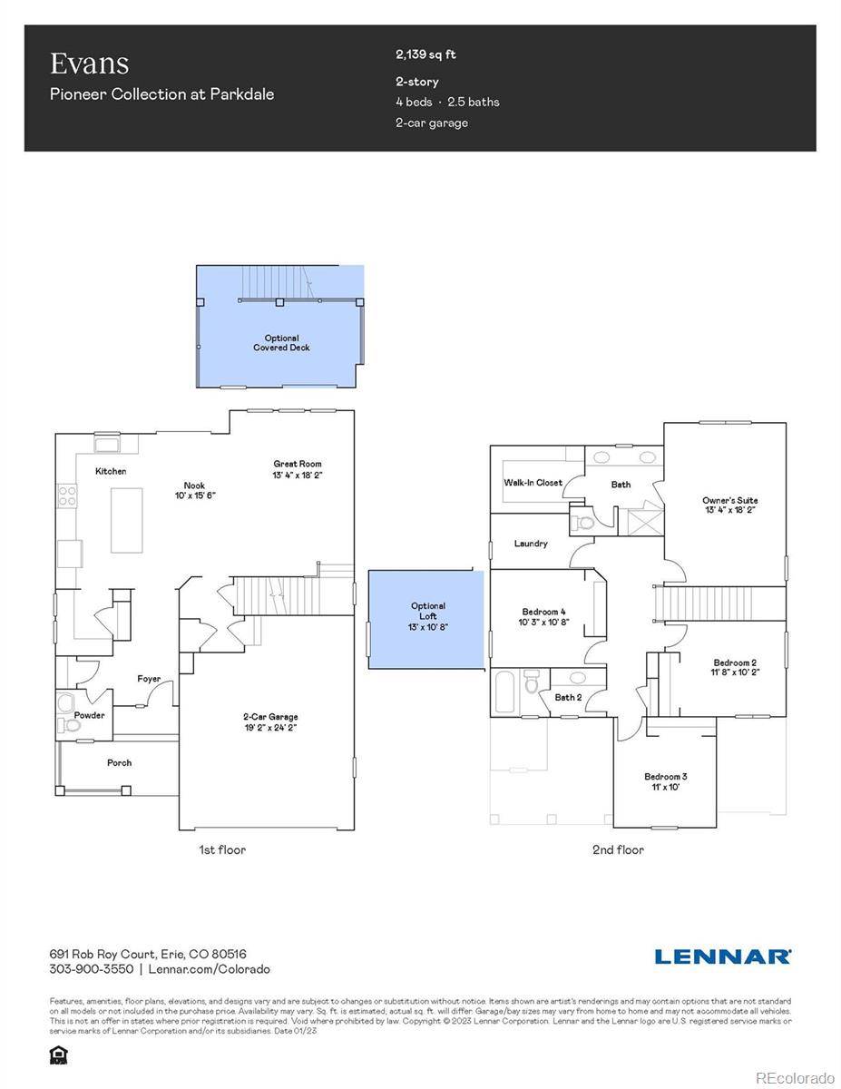 Erie, CO 80026,730 Rob Roy CT