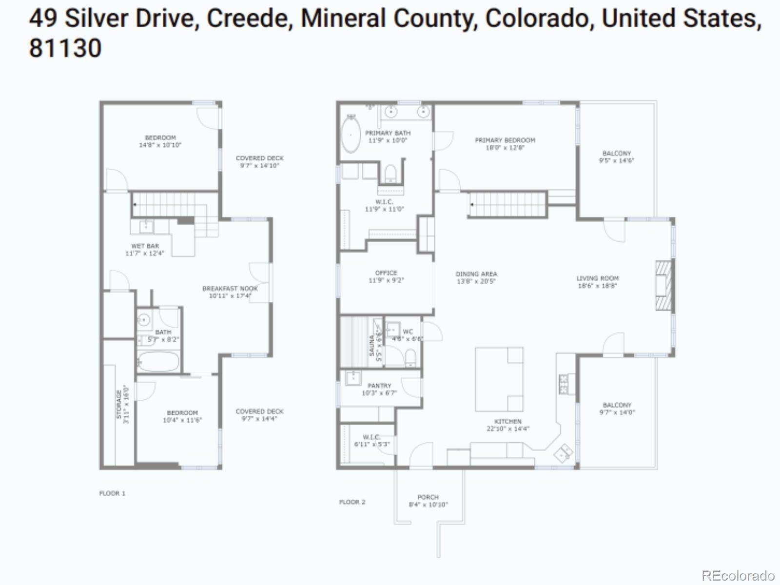 Creede, CO 81130,49 Silver DR