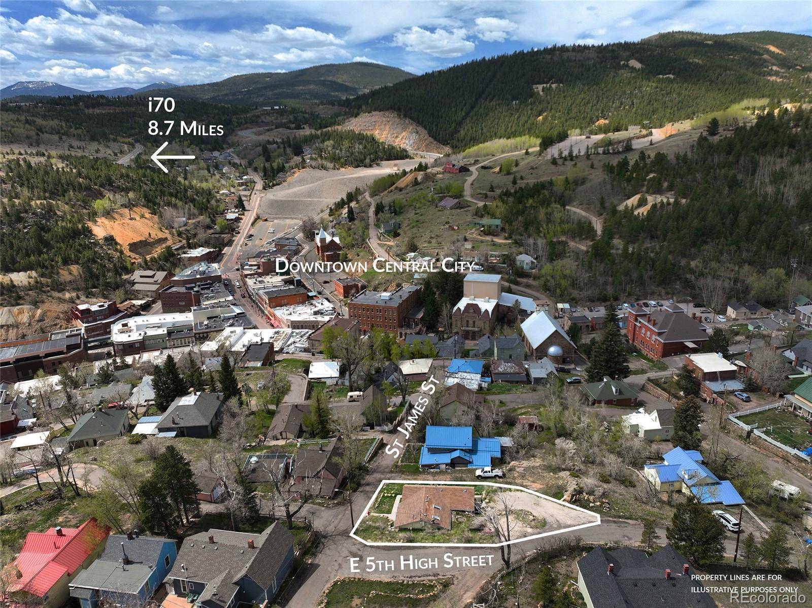 Central City, CO 80427,424 Saint James ST