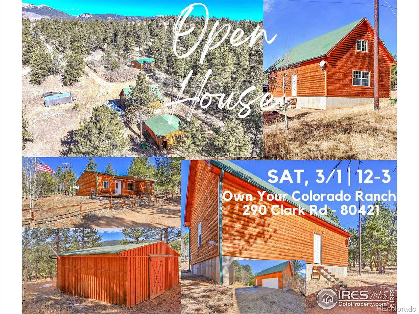 Bailey, CO 80421,290 Clark RD