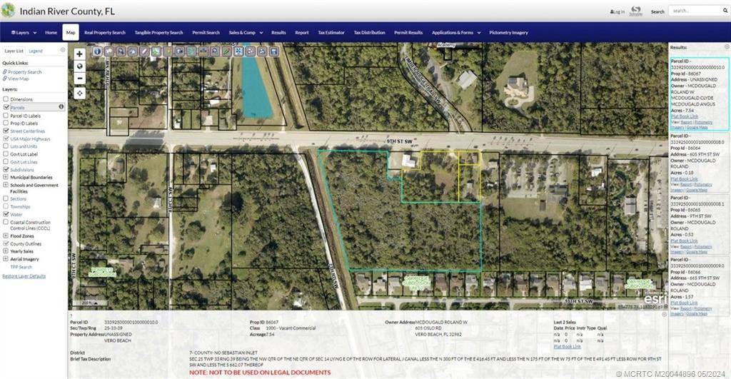 Vero Beach, FL 32962,605 9th ST SW