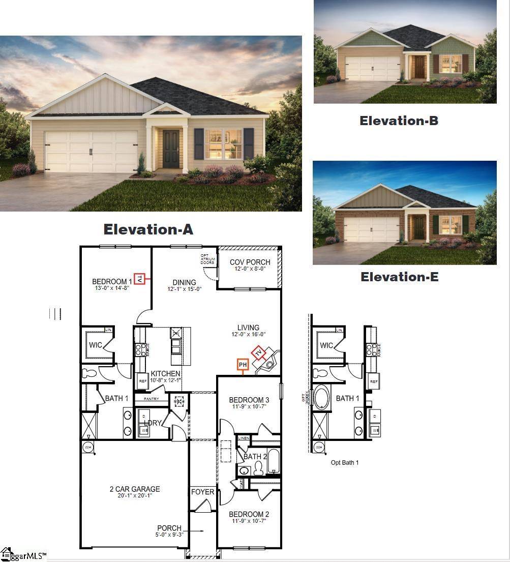 Spartanburg, SC 29303,1075 White Willow Drive