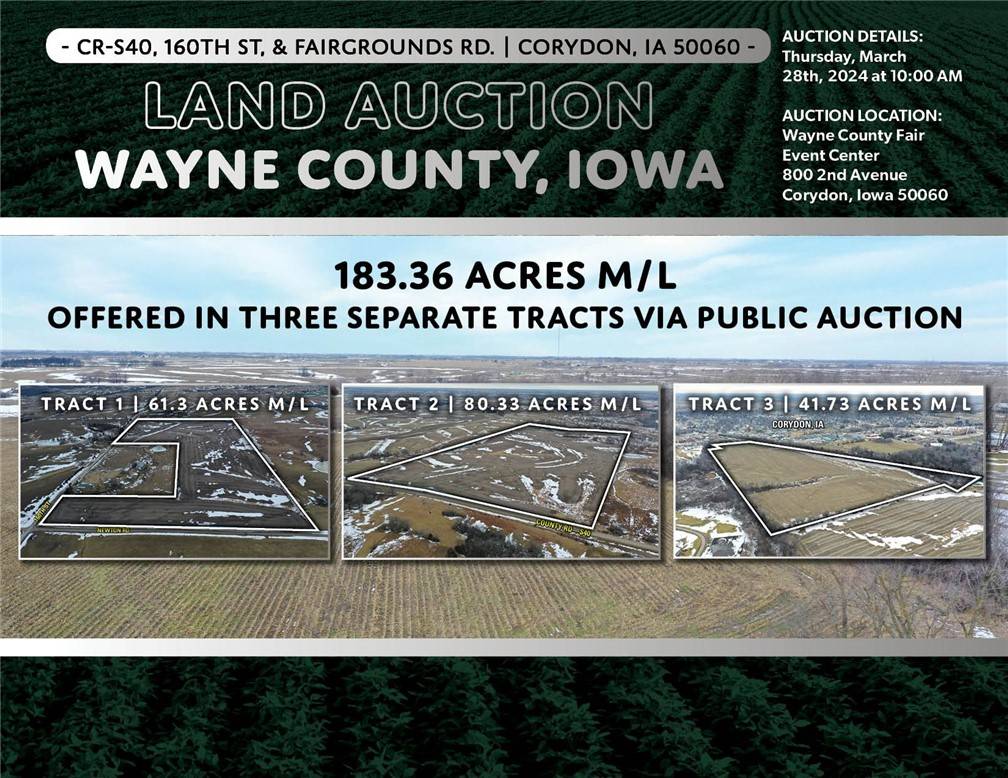 Corydon, IA 50060,00 County Road S40 Road