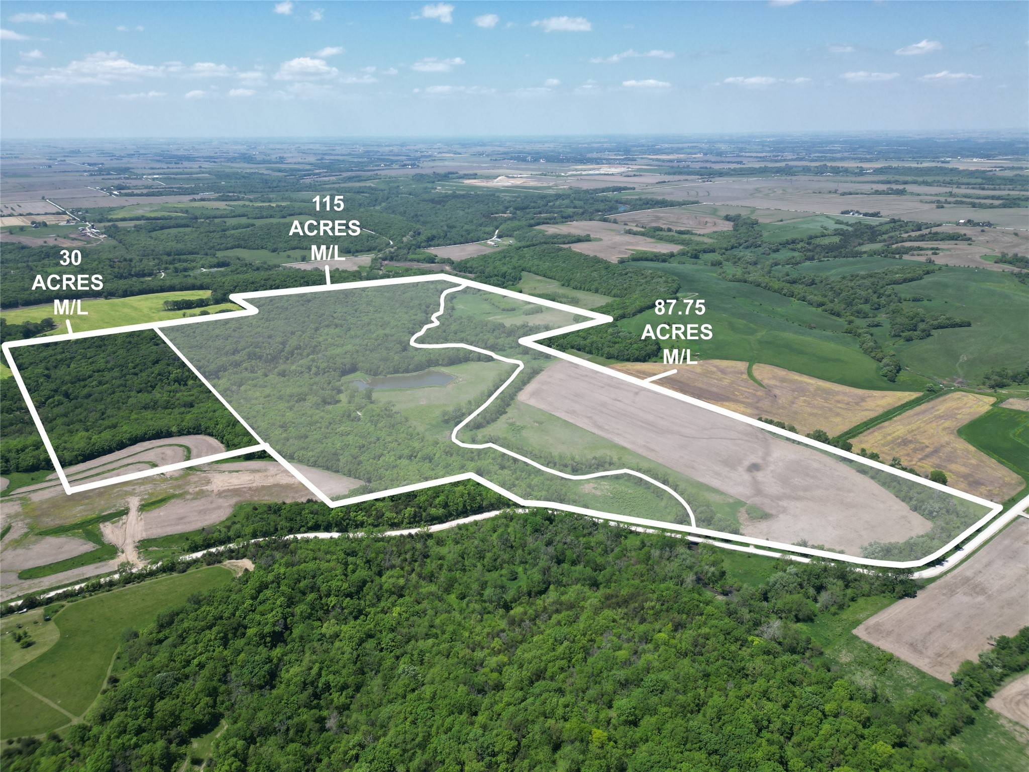 Earlham, IA 50072,30 Acres M/L 1399 Hogback Rd Road