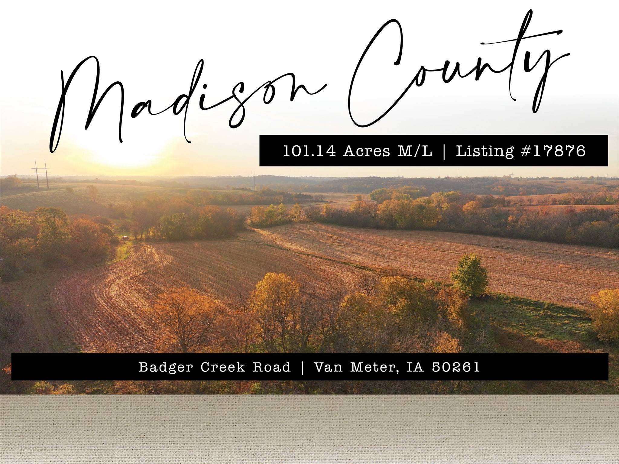 Van Meter, IA 50261,2 Badger Creek Road