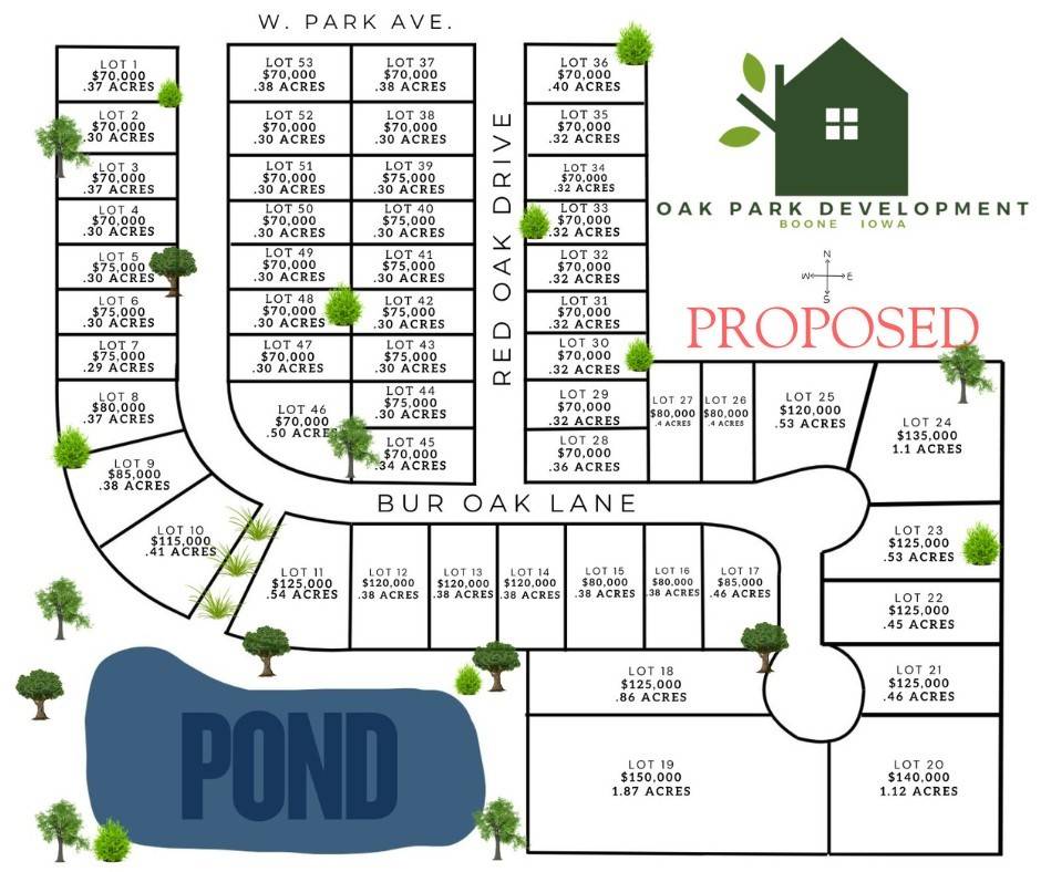 Boone, IA 50036,Lot 19 Oak Park Street