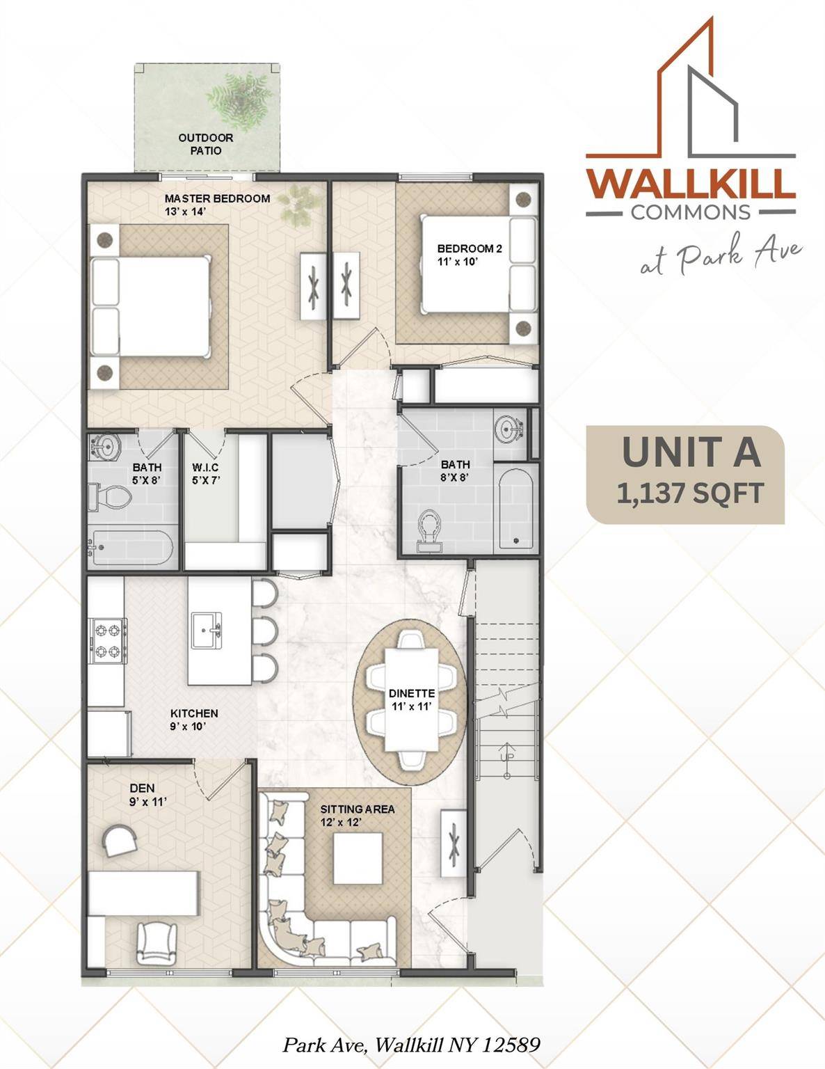 Wallkill, NY 12589,45 Park AVE #4A