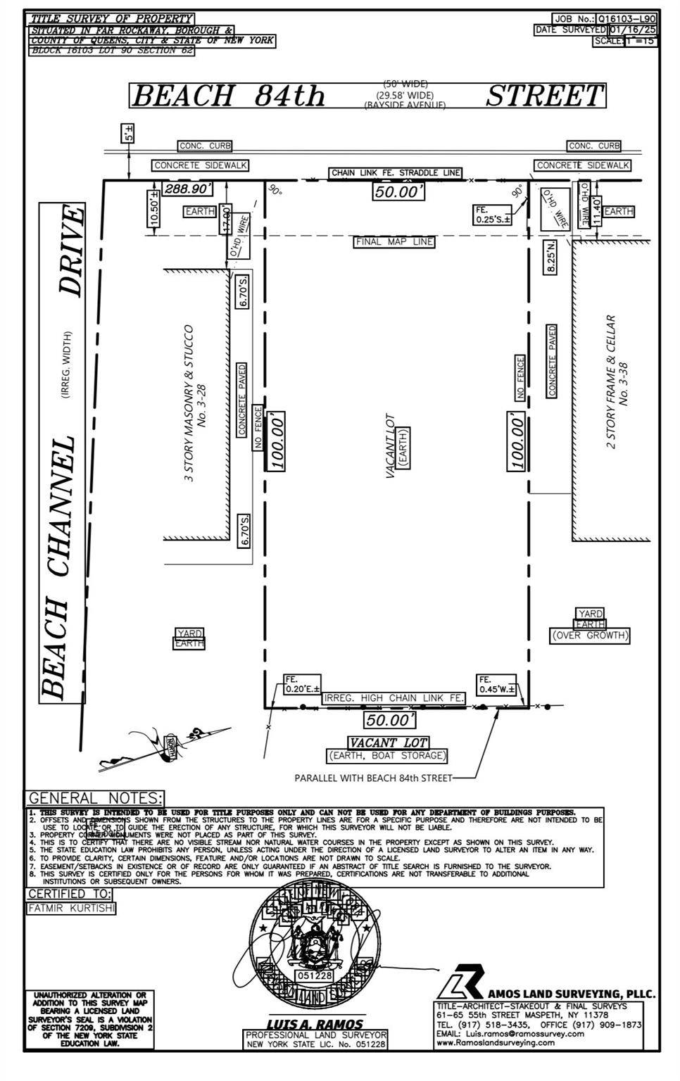 Far Rockaway, NY 11693,334 Beach 84th ST