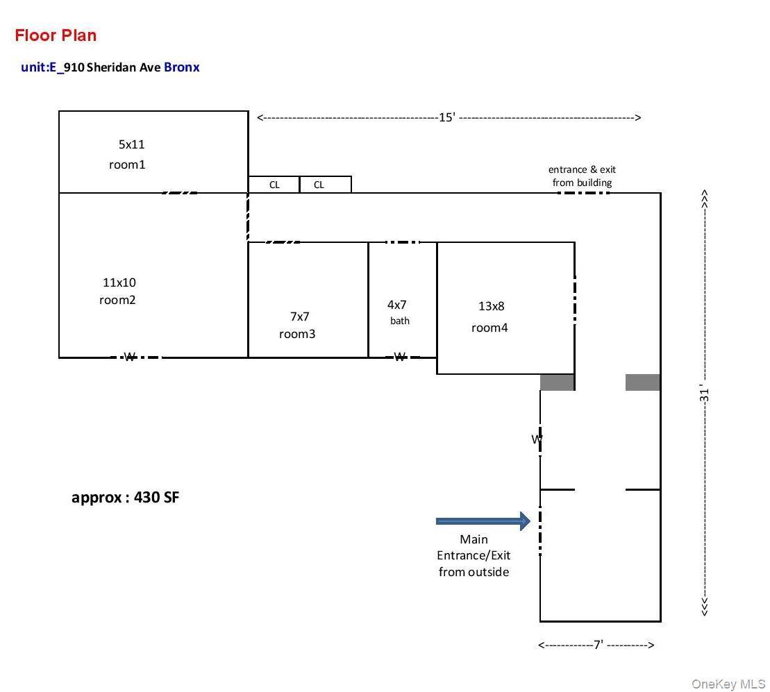 Bronx, NY 10451,910 Sheridan AVE #E