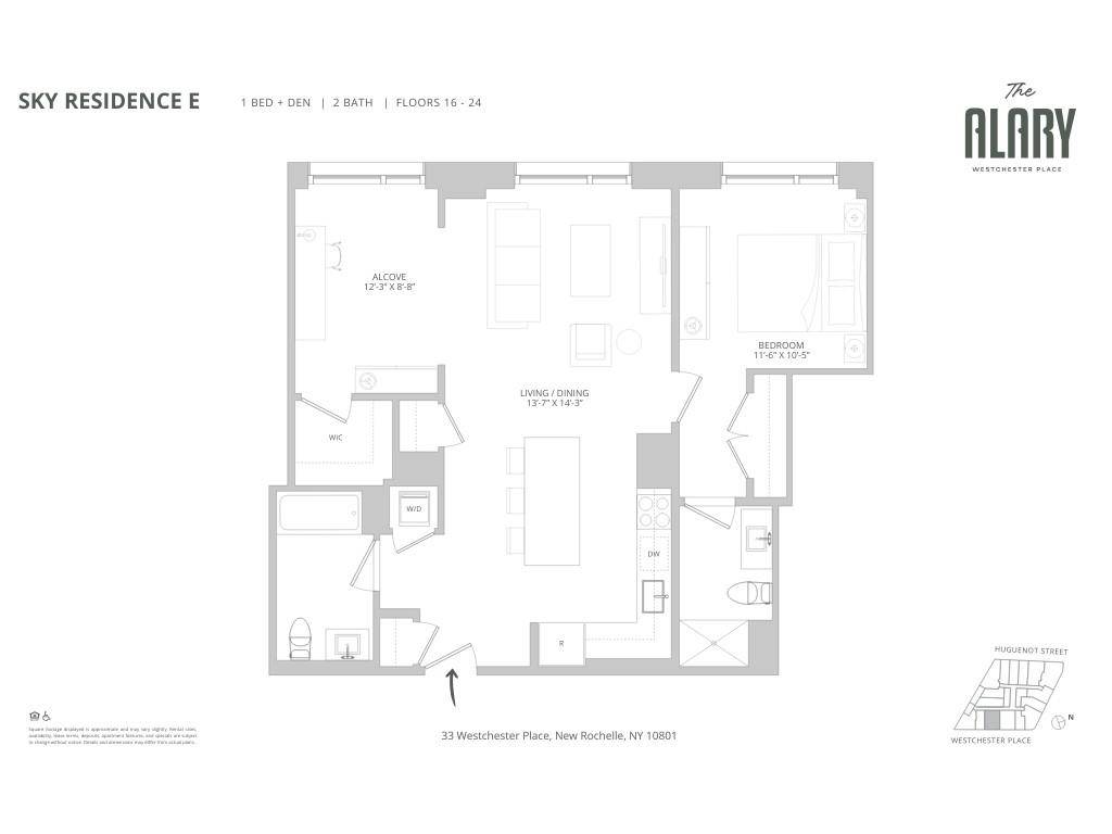 New Rochelle, NY 10801,33 Westchester PL #16E