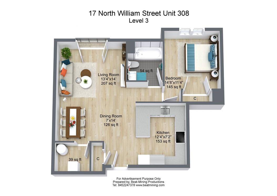 Pearl River, NY 10965,17 N William ST #308