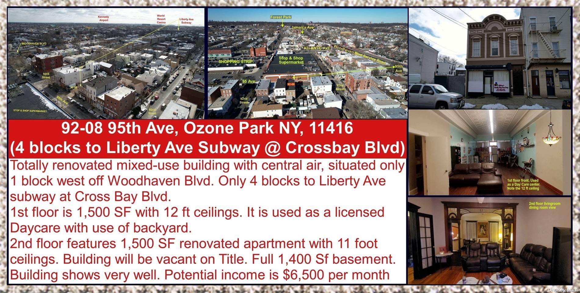 Ozone Park, NY 11416,92-08 95th AVE