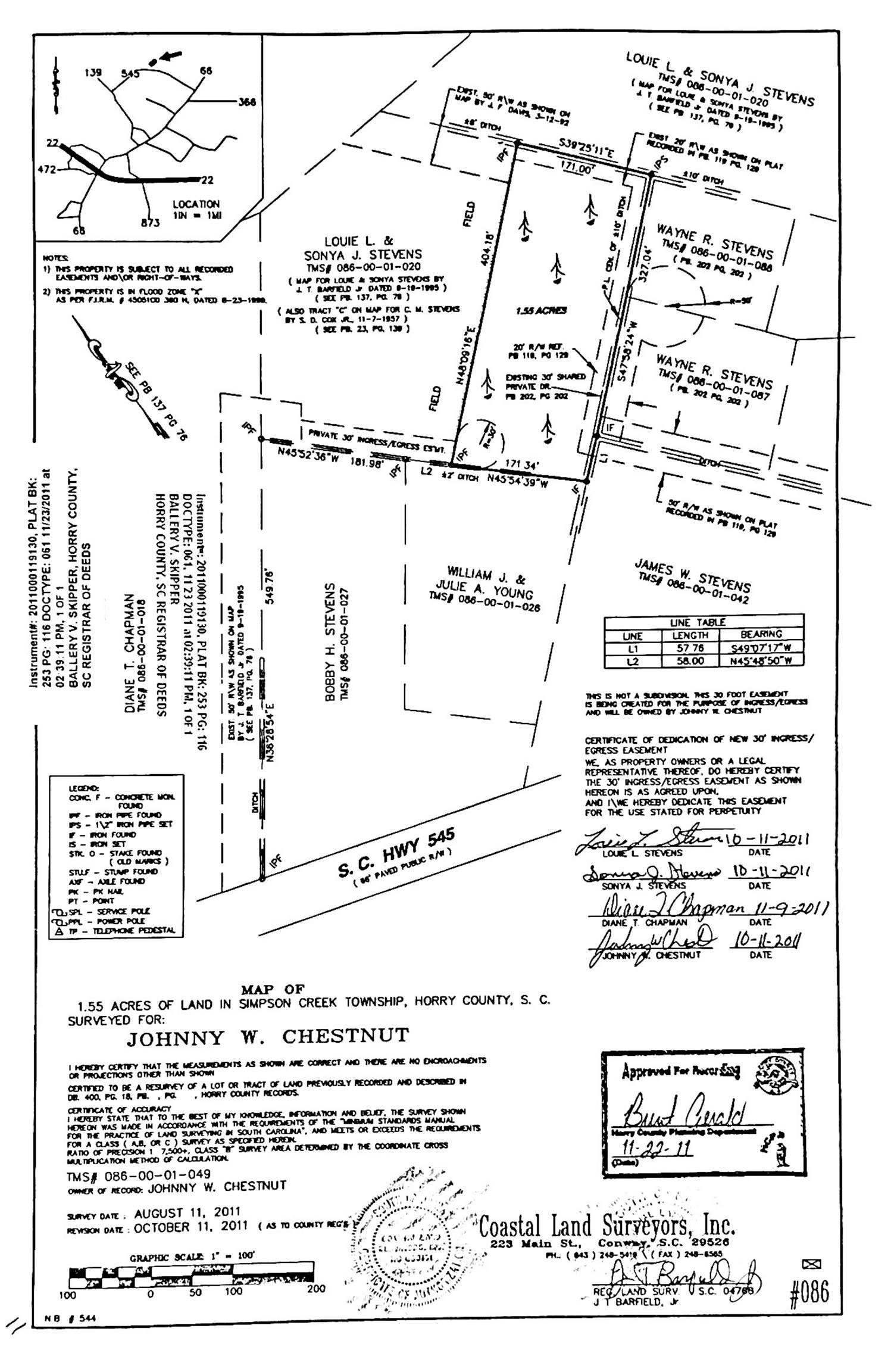 Conway, SC 29526,TBD Highway 545