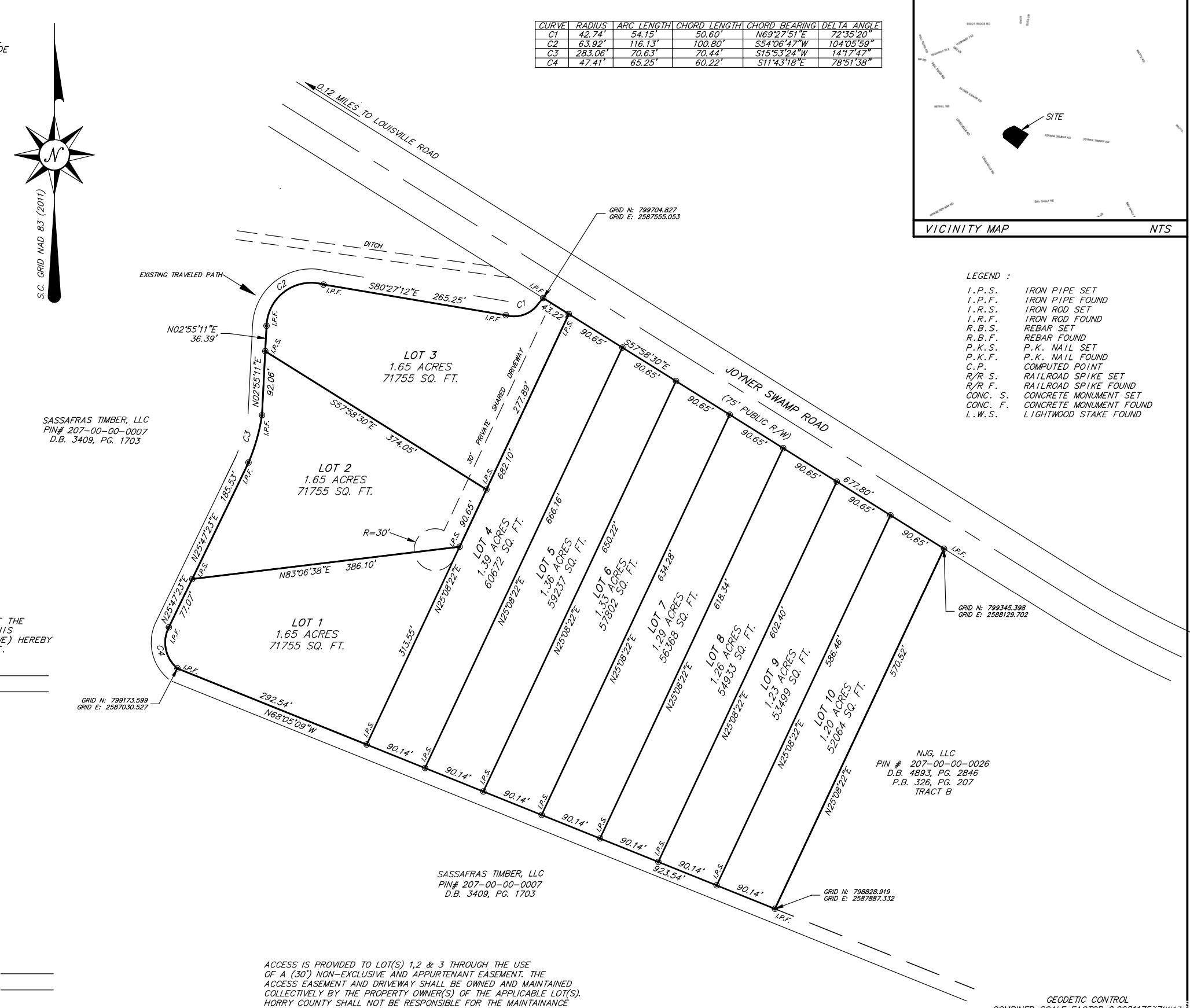 Galivants Ferry, SC 29544,TBD Joyner Swamp Rd.