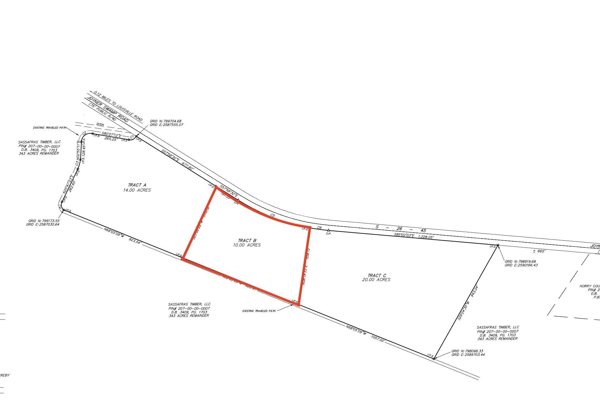 Galivants Ferry, SC 29544,TBD Joyner Swamp Rd.