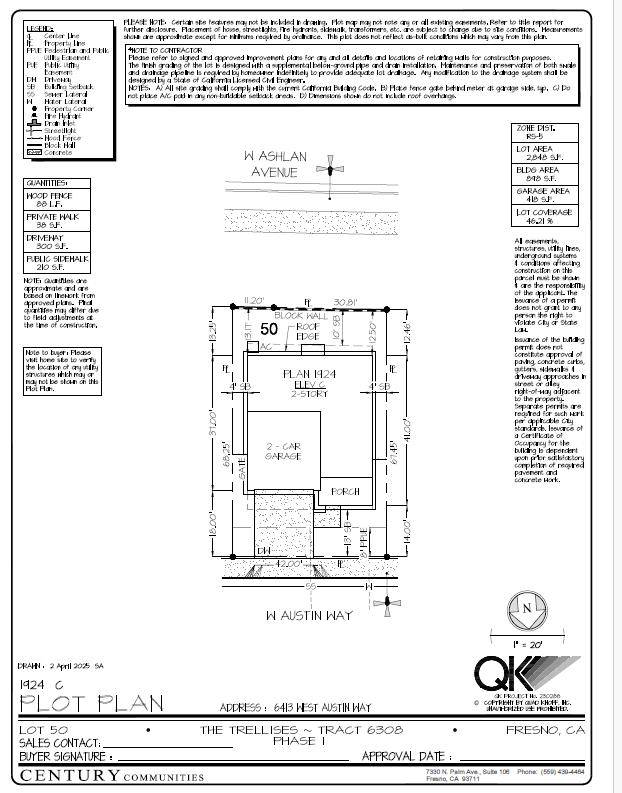 Fresno, CA 93723,6413 W Austin Way (Lot 50)