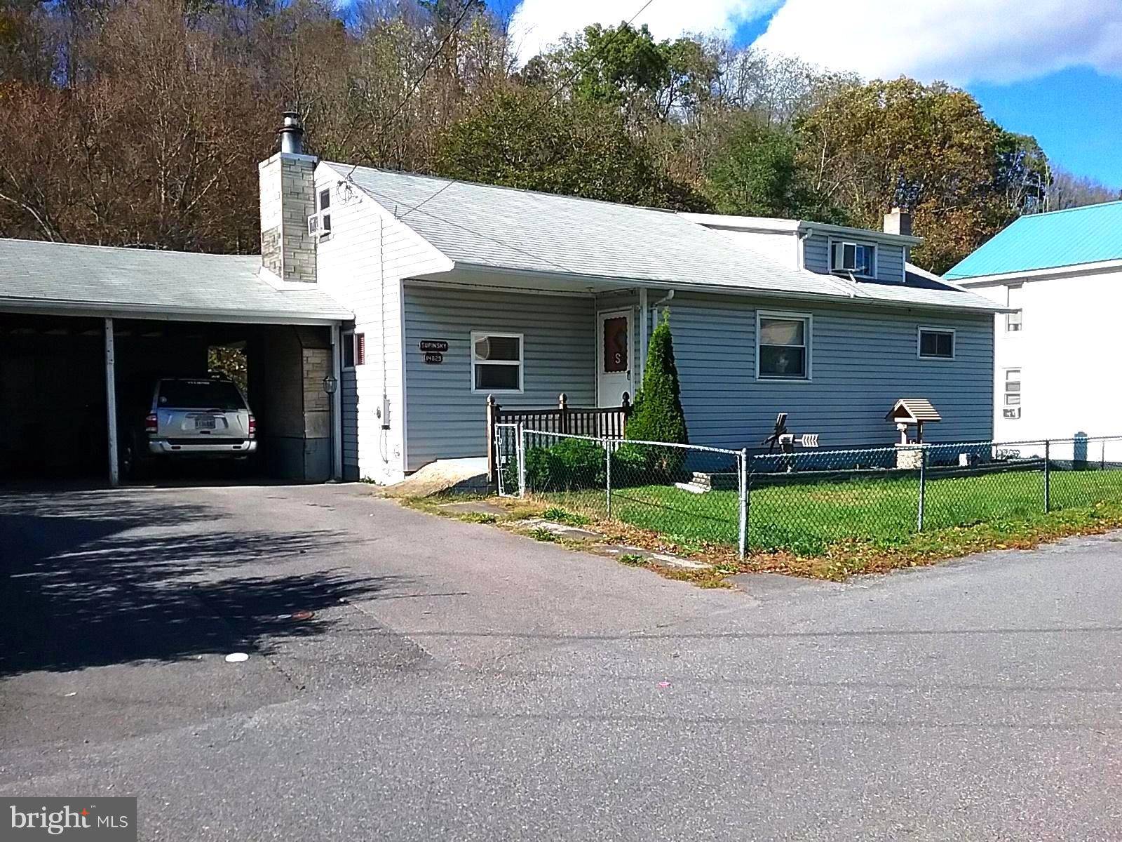 Midland, MD 21542,14829 BACK ST