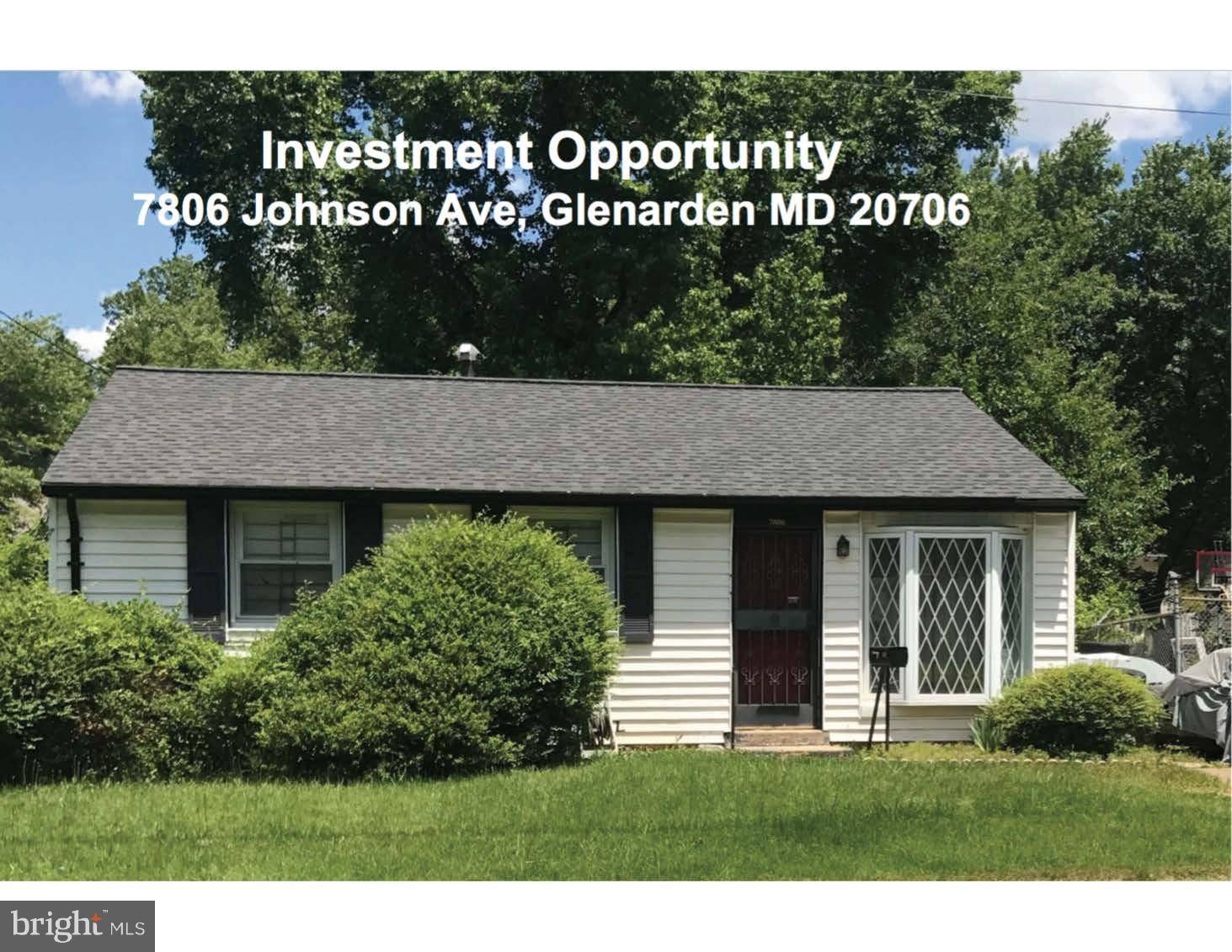 Glenarden, MD 20706,7806 JOHNSON AVE