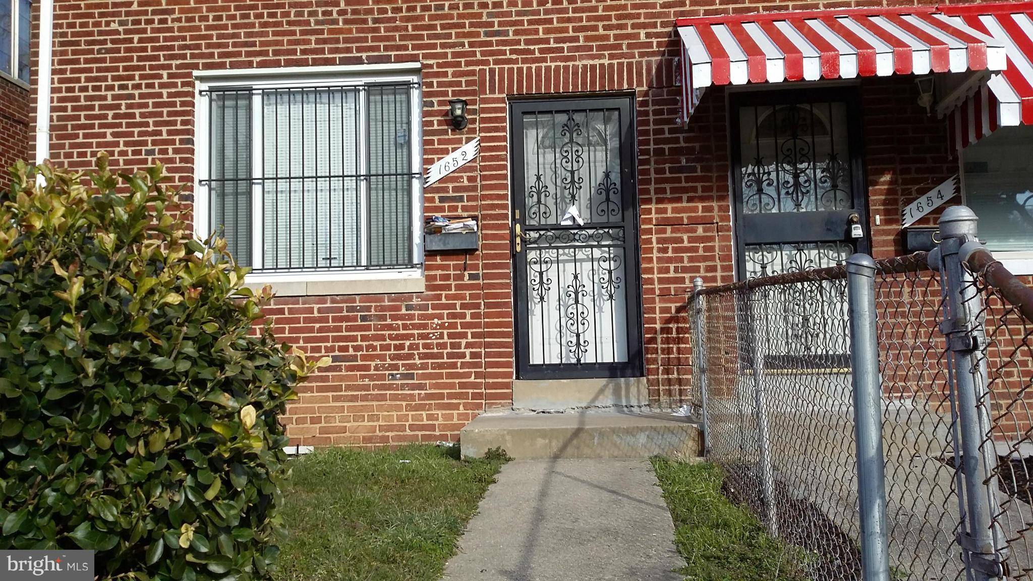 Washington, DC 20020,1652 FORT DUPONT ST SE