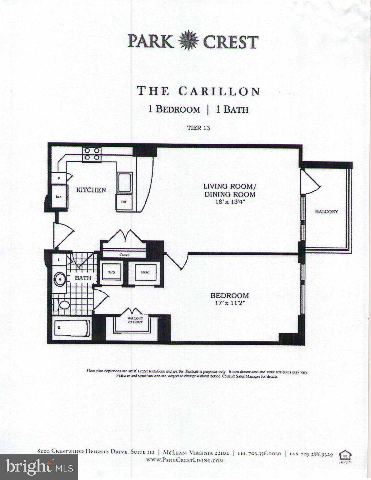 Mclean, VA 22102,8220 CRESTWOOD HEIGHTS DR #1213