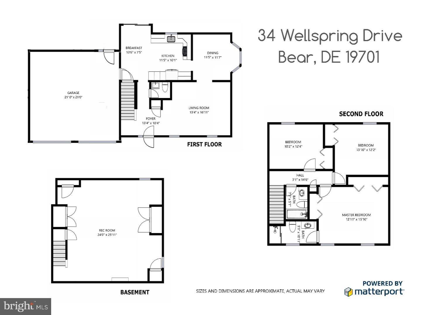 Bear, DE 19701,34 WELLSPRING DR