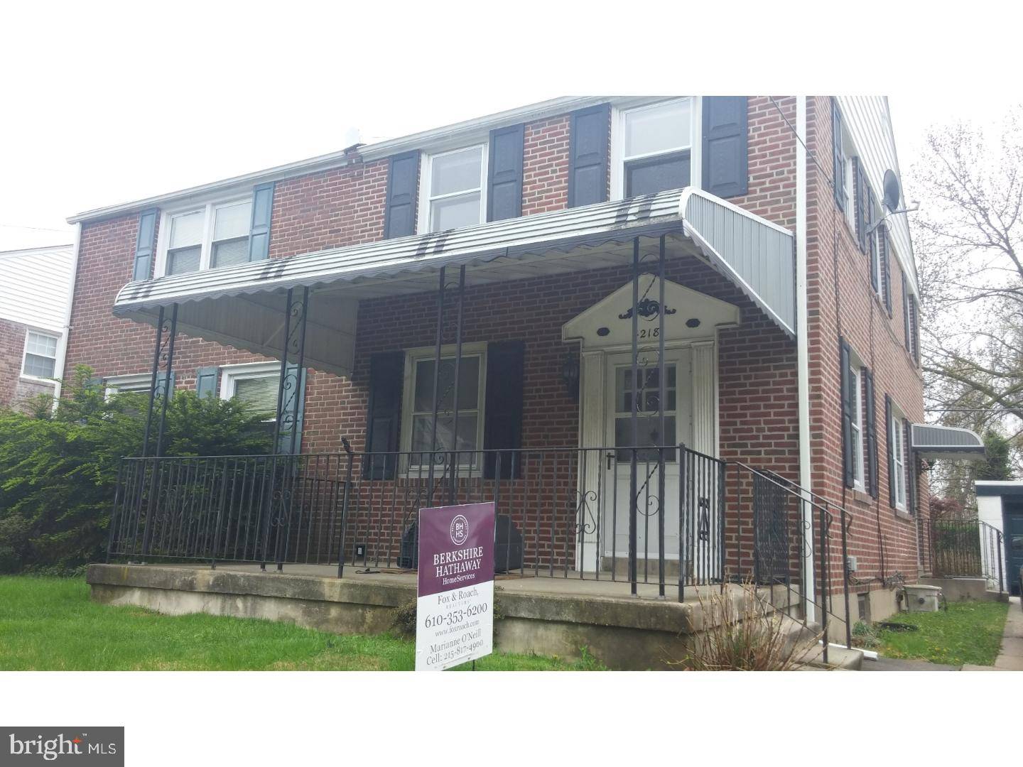 Drexel Hill, PA 19026,4218 GARRETT RD