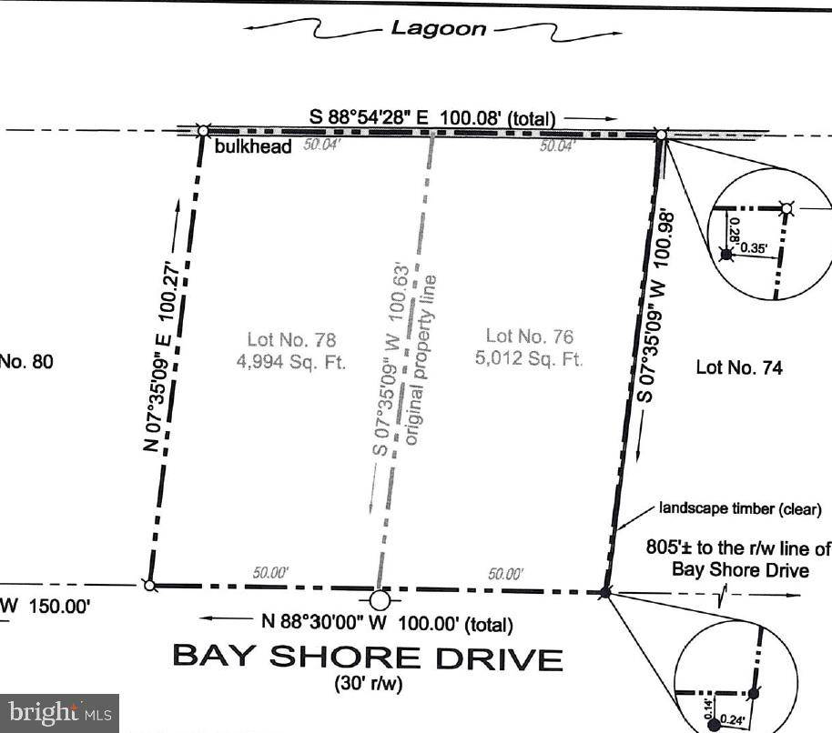 South Bethany, DE 19930,235 BAYSHORE DR #76 & 78