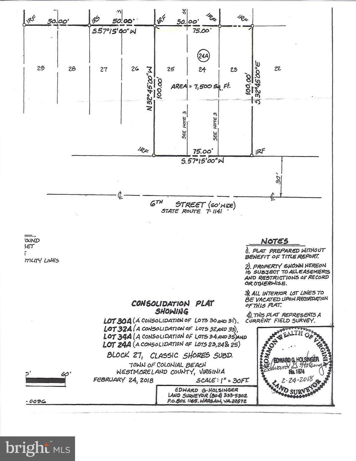 Colonial Beach, VA 22443,239 6TH ST