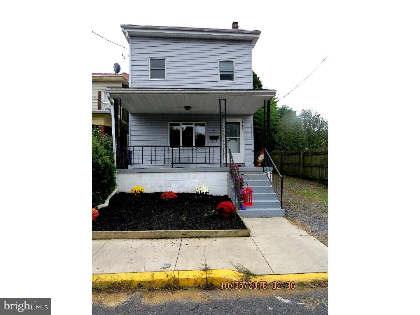 Cressona, PA 17929,81 RAILROAD ST