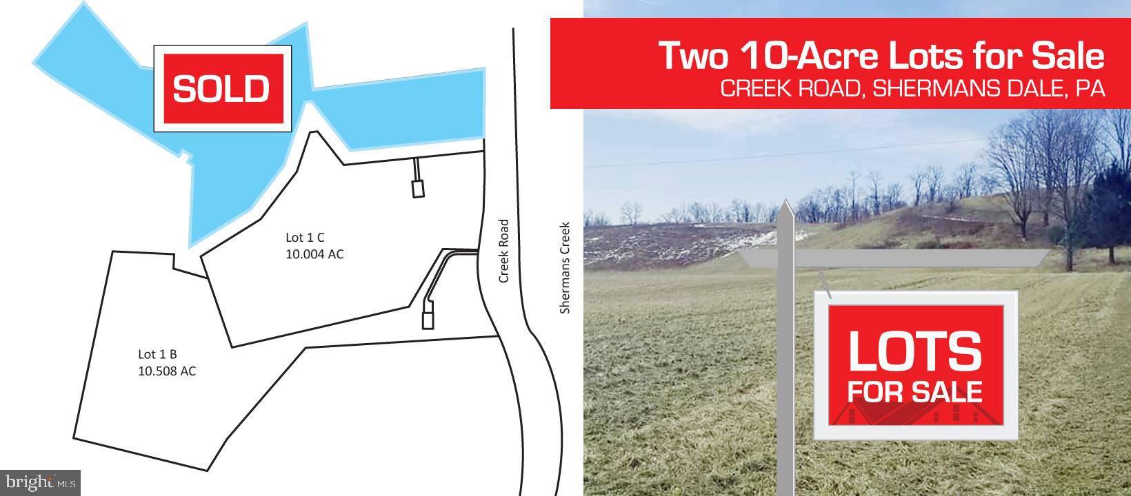 Shermans Dale, PA 17090,LOT 1 C CREEK RD