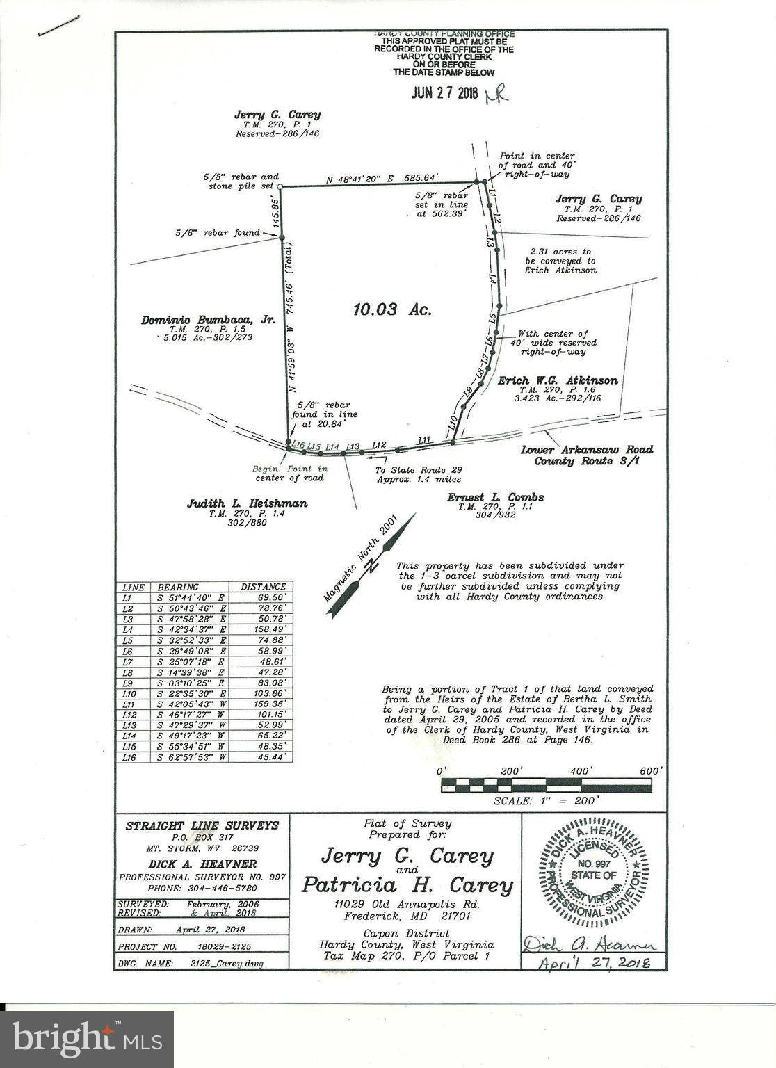 Baker, WV 26801,LOWER ARKANSAW ROAD