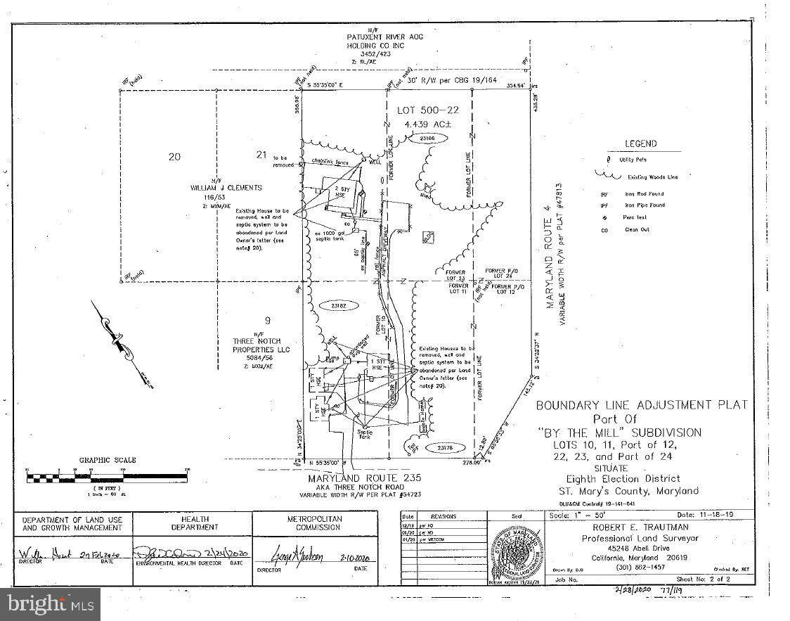 California, MD 20619,THREE NOTCH RD. & MD. RT. 4