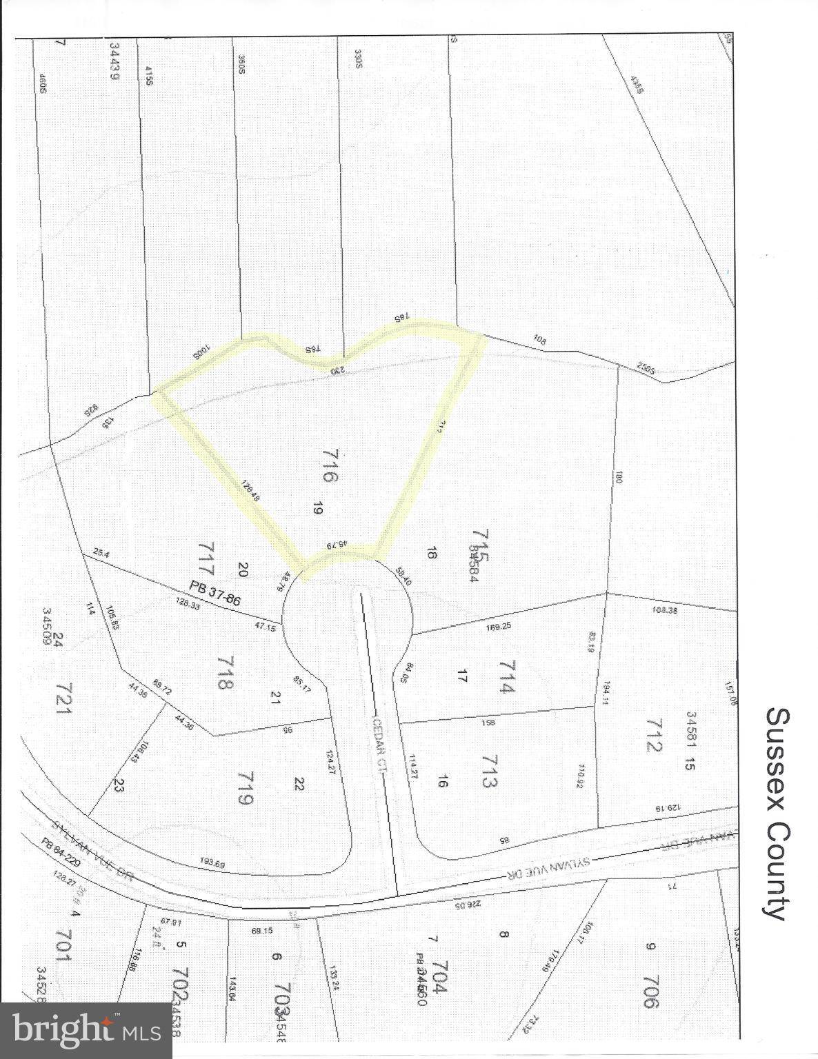 Dagsboro, DE 19939,LOT 19 CEDAR CT.